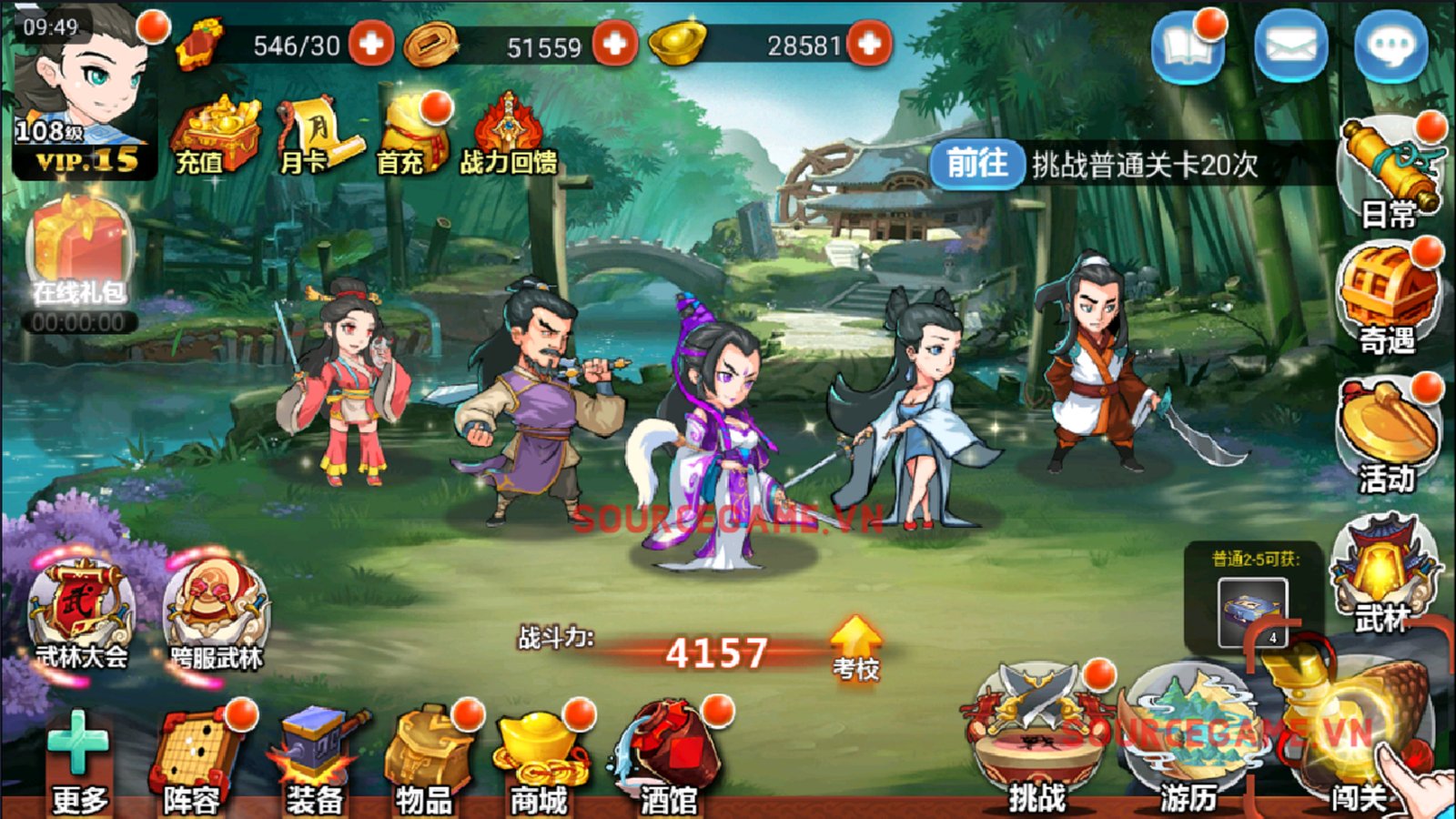 [MOBILE] ĐÔNG TÀ TÂY ĐỘC 3D - GAME THẺ TƯỚNG KIM DUNG