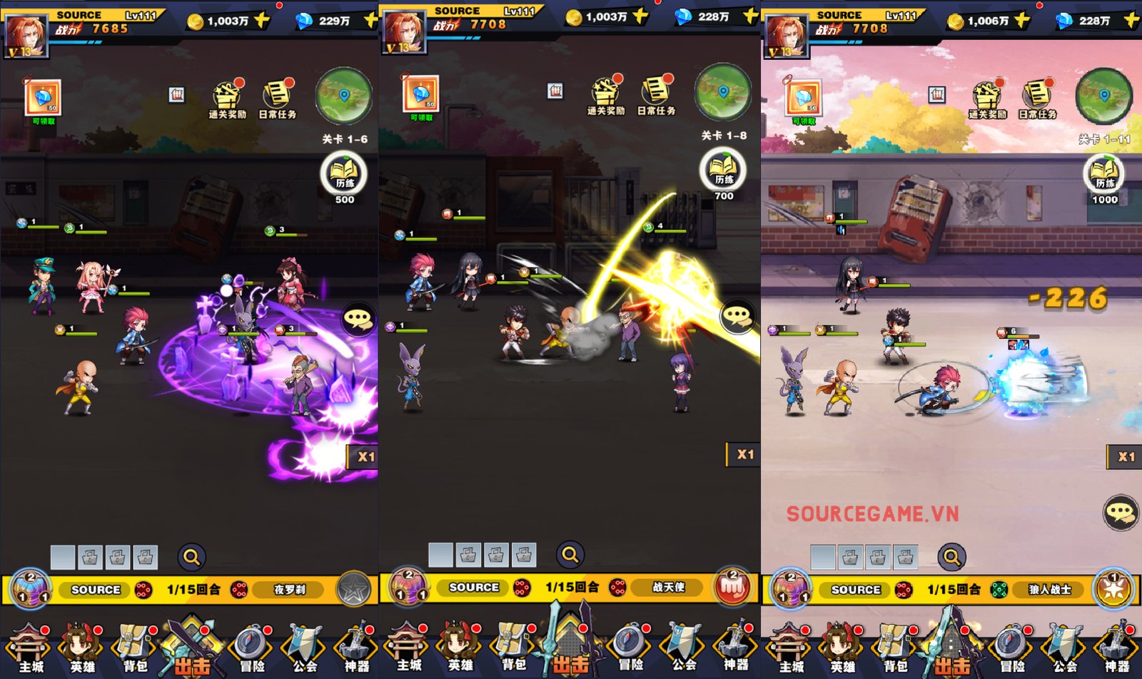 [MOBILE] HỌC VIỆN BÁ VƯƠNG - GAME THẺ TƯỚNG ANIME ĐẠI CHIẾN