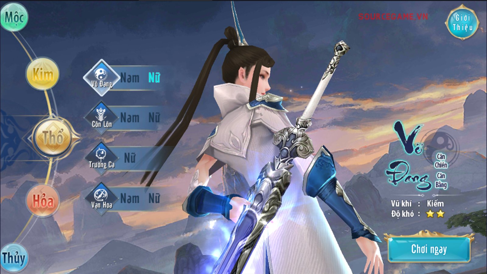 [MOBILE] VÕ LÂM TRUYỀN KỲ 20 PHÁI - GAME NHẬP VAI KIẾM HIỆP